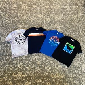 Boys 9/10 ABERCROMBIE KIDS Graphic Tee Lot T-Shirt